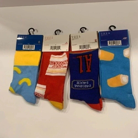 CRAZY Socks Set . 4 pairs . - Picture 2 of 2